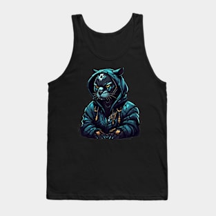 Cyberpunk Panther Tank Top